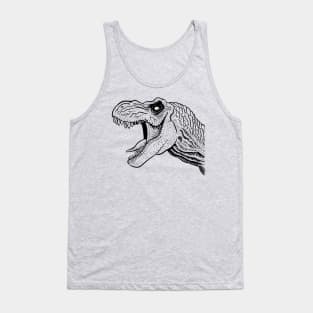 Tattoo T-rex Tank Top